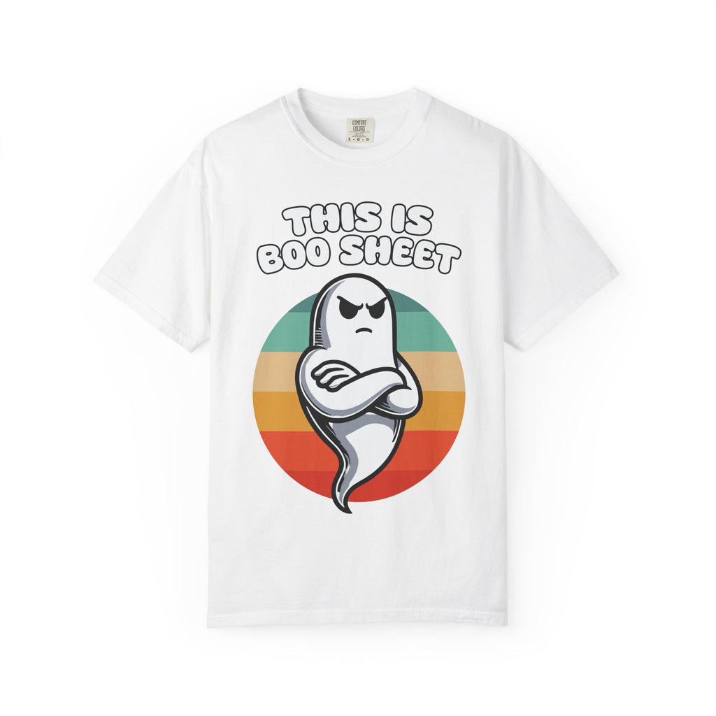 This Is Boo Sheet Ghost T-Shirt — Funny Halloween Retro Tee