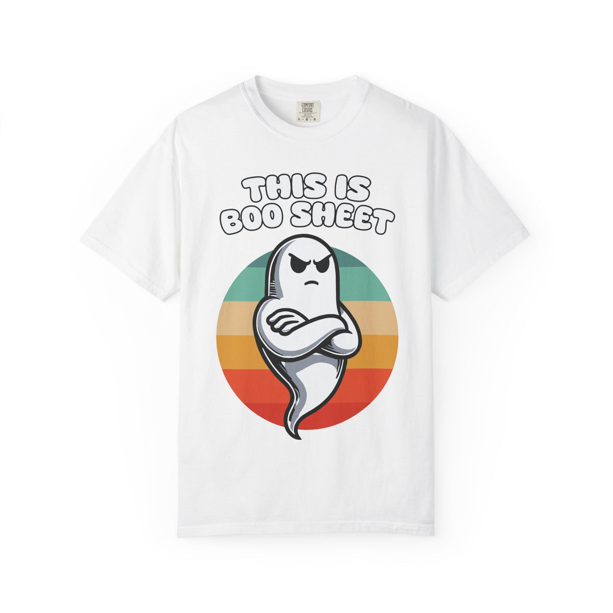 This Is Boo Sheet Ghost T-Shirt — Funny Halloween Retro Tee