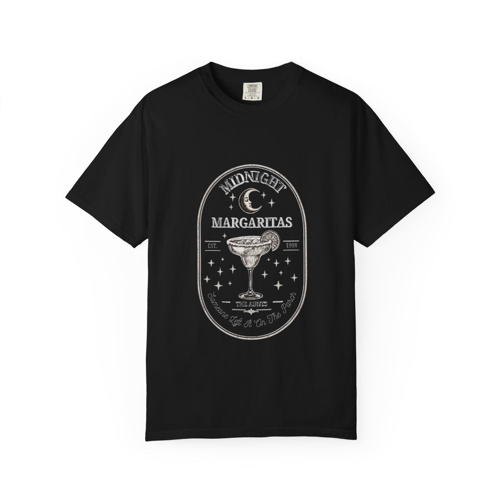 Midnight Margaritas T-Shirt — Retro Cocktail Graphic Tee