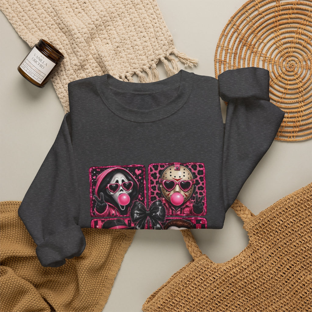 Breast Cancer Awareness Sweatshirt — "In October We Wear Pink" Crewneck