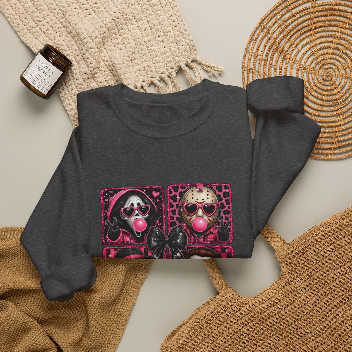 Breast Cancer Awareness Sweatshirt — "In October We Wear Pink" Crewneck