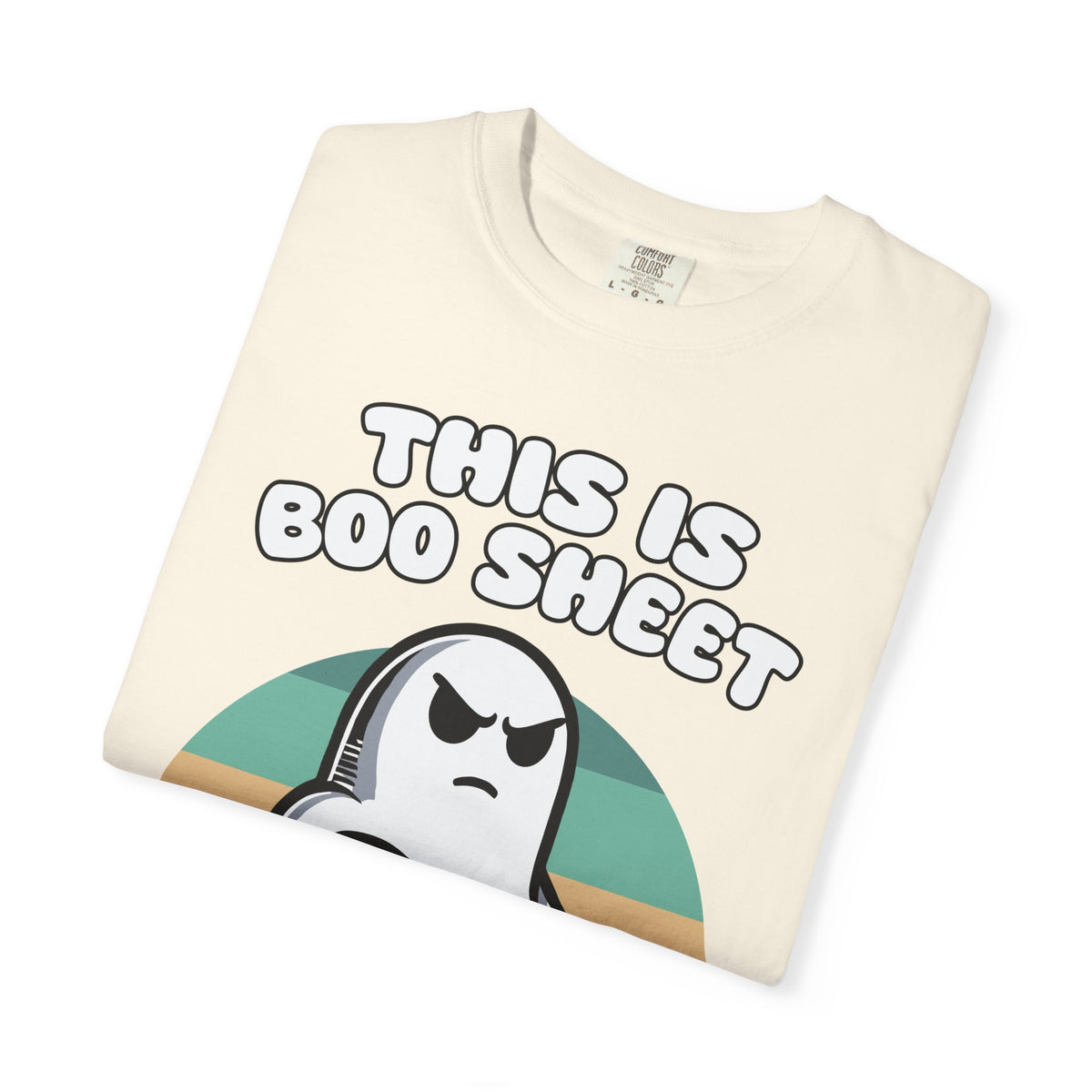 This Is Boo Sheet Ghost T-Shirt — Funny Halloween Retro Tee