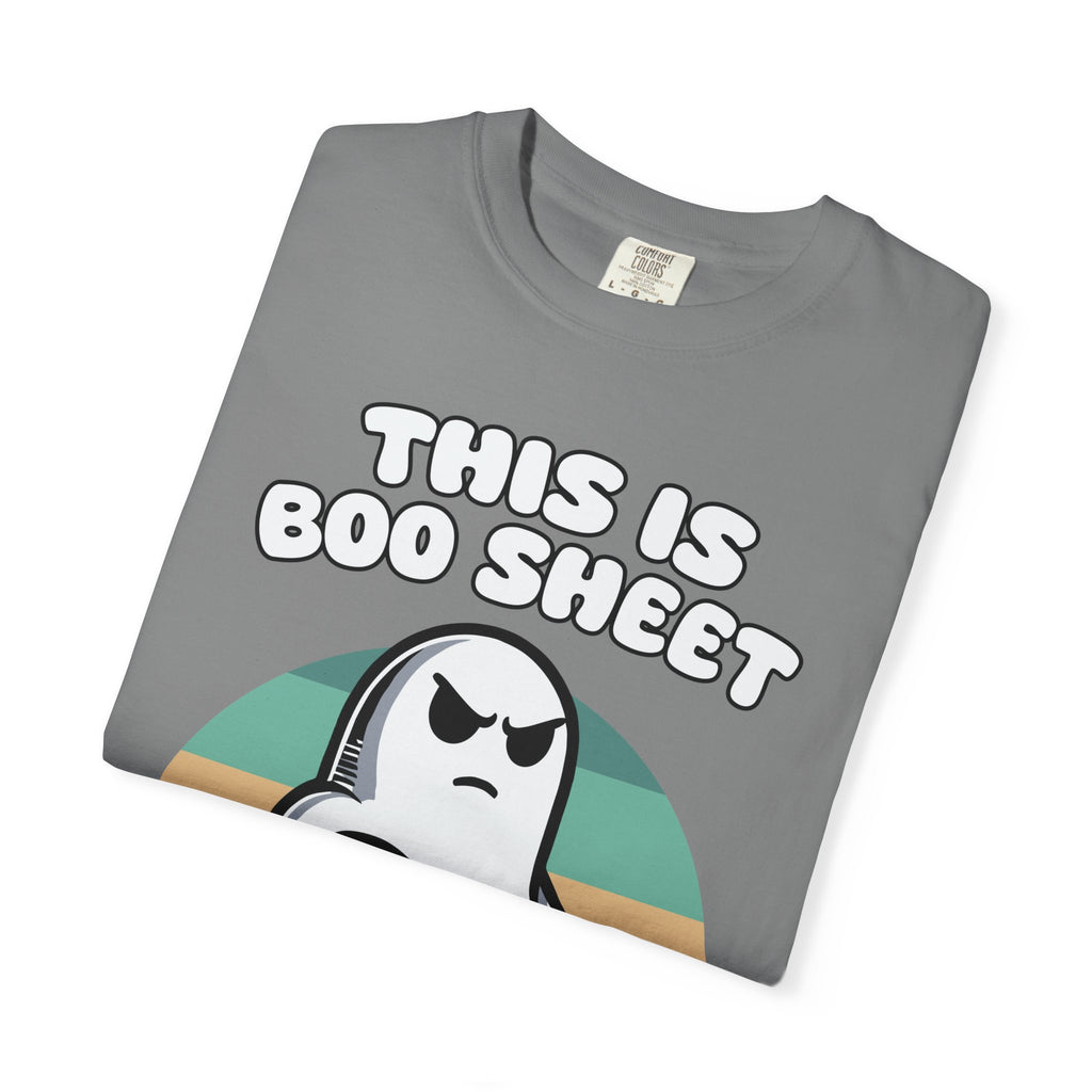 This Is Boo Sheet Ghost T-Shirt — Funny Halloween Retro Tee