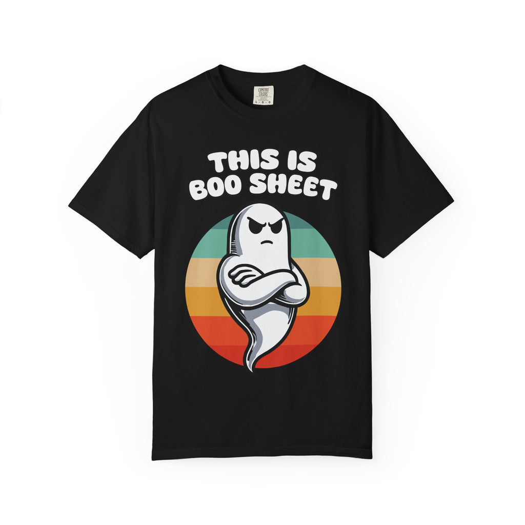 This Is Boo Sheet Ghost T-Shirt — Funny Halloween Retro Tee