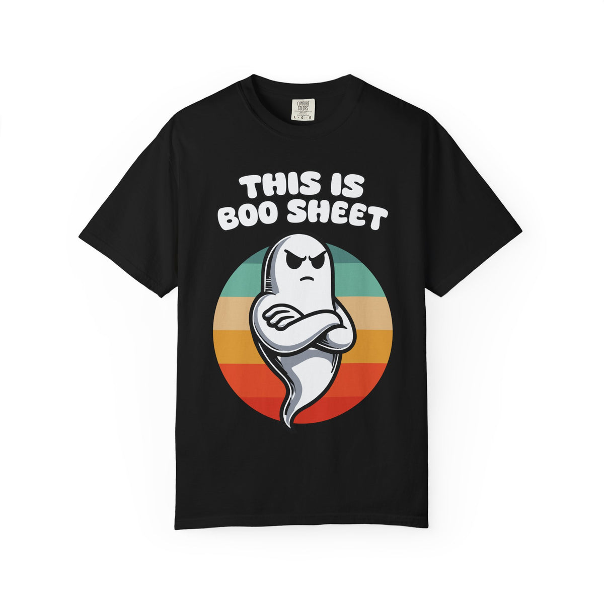 This Is Boo Sheet Ghost T-Shirt — Funny Halloween Retro Tee