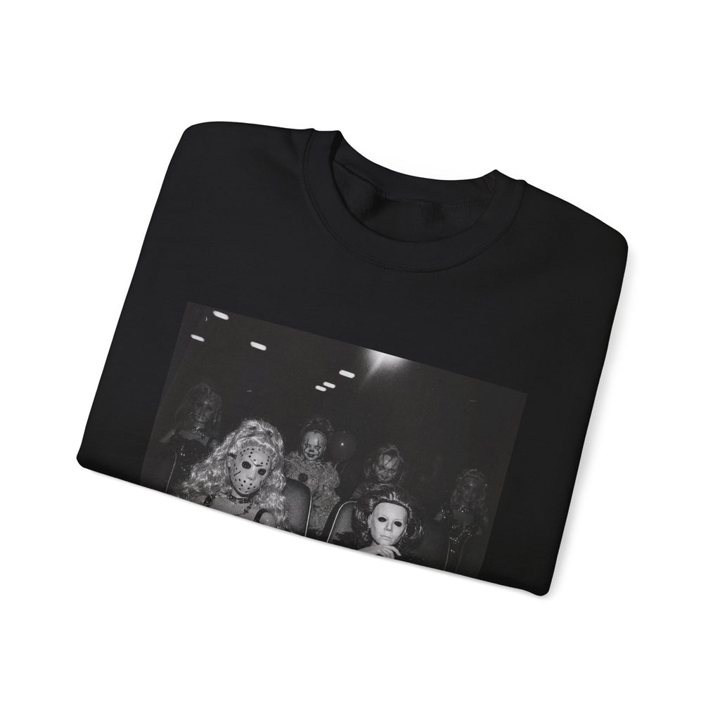 Horror Movie Night Crewneck Sweatshirt