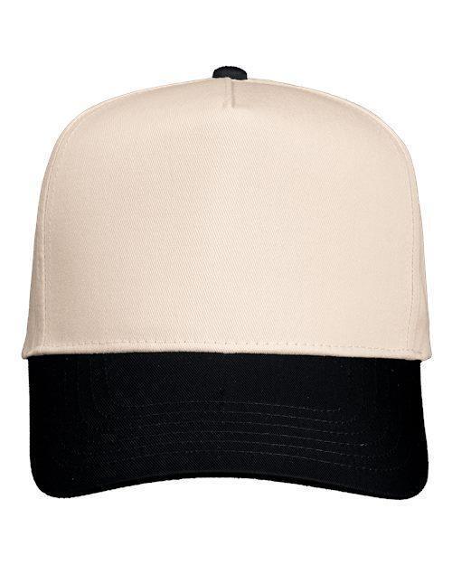 Go Ask Your Dad Embroidered Adjustable Five-Panel Twill Hat