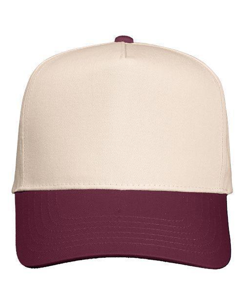Go Ask Your Dad Embroidered Adjustable Five-Panel Twill Hat
