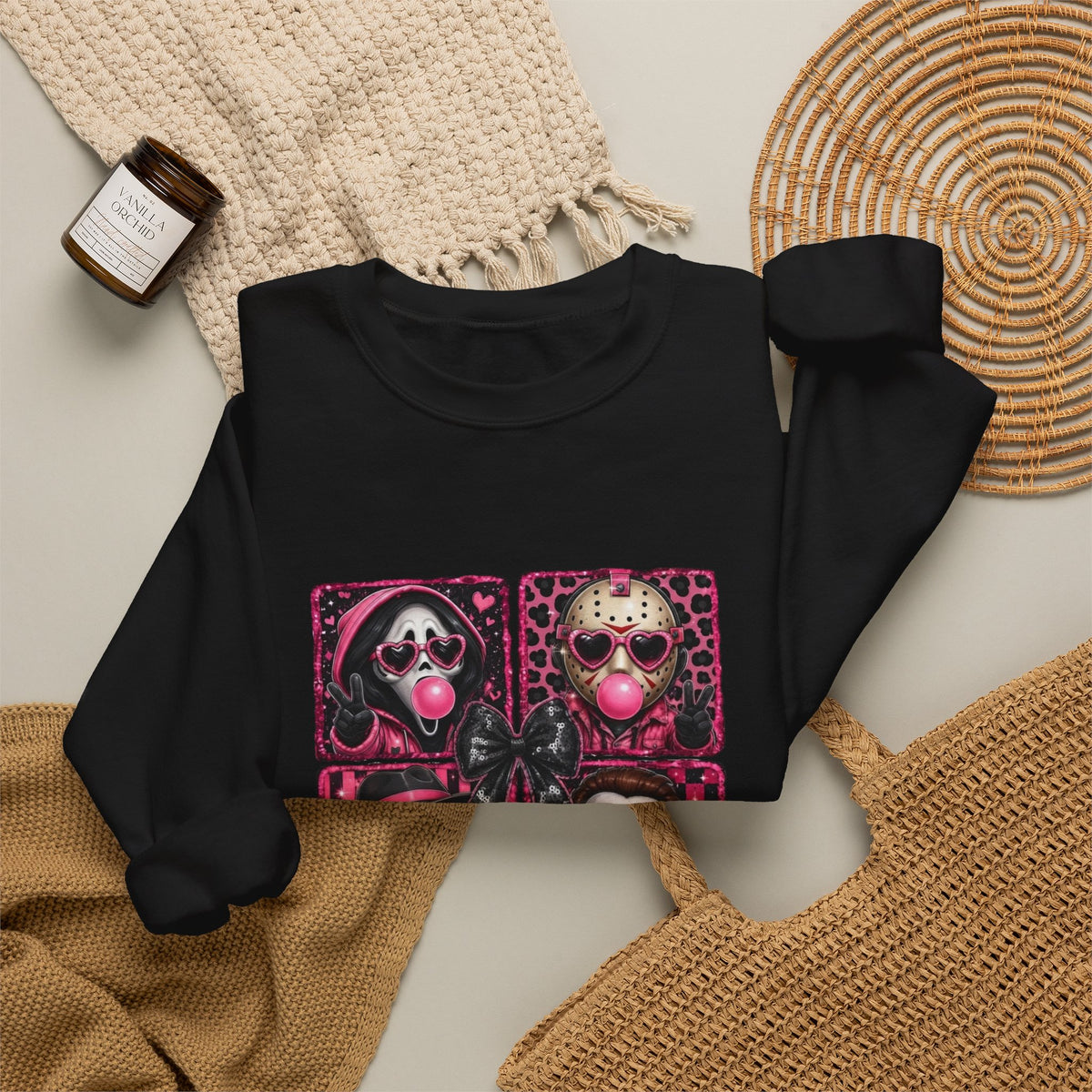 Breast Cancer Awareness Sweatshirt — "In October We Wear Pink" Crewneck