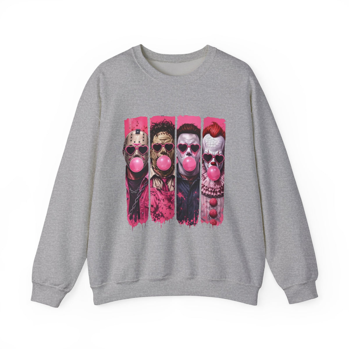 Skull Quartet Bubblegum Crewneck Sweatshirt