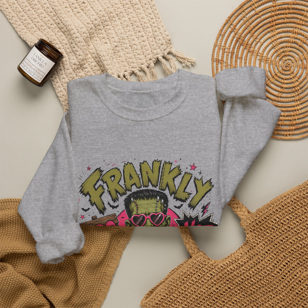 Frankly I Do Not Care Crewneck Sweatshirt