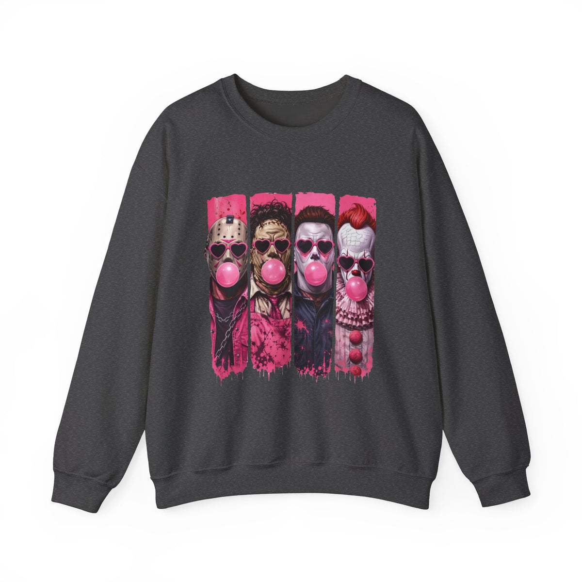 Skull Quartet Bubblegum Crewneck Sweatshirt