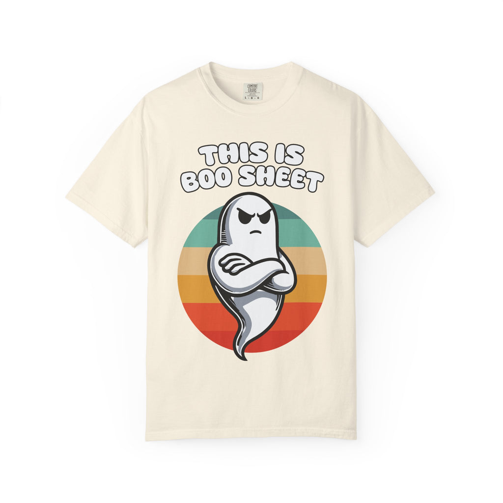 This Is Boo Sheet Ghost T-Shirt — Funny Halloween Retro Tee