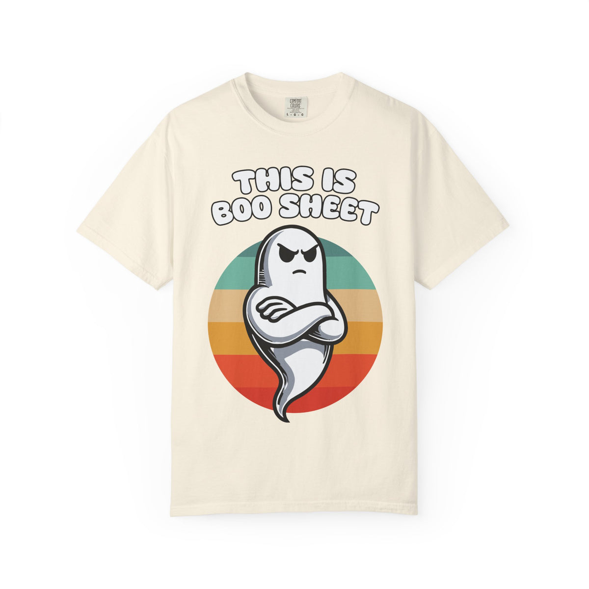 This Is Boo Sheet Ghost T-Shirt — Funny Halloween Retro Tee