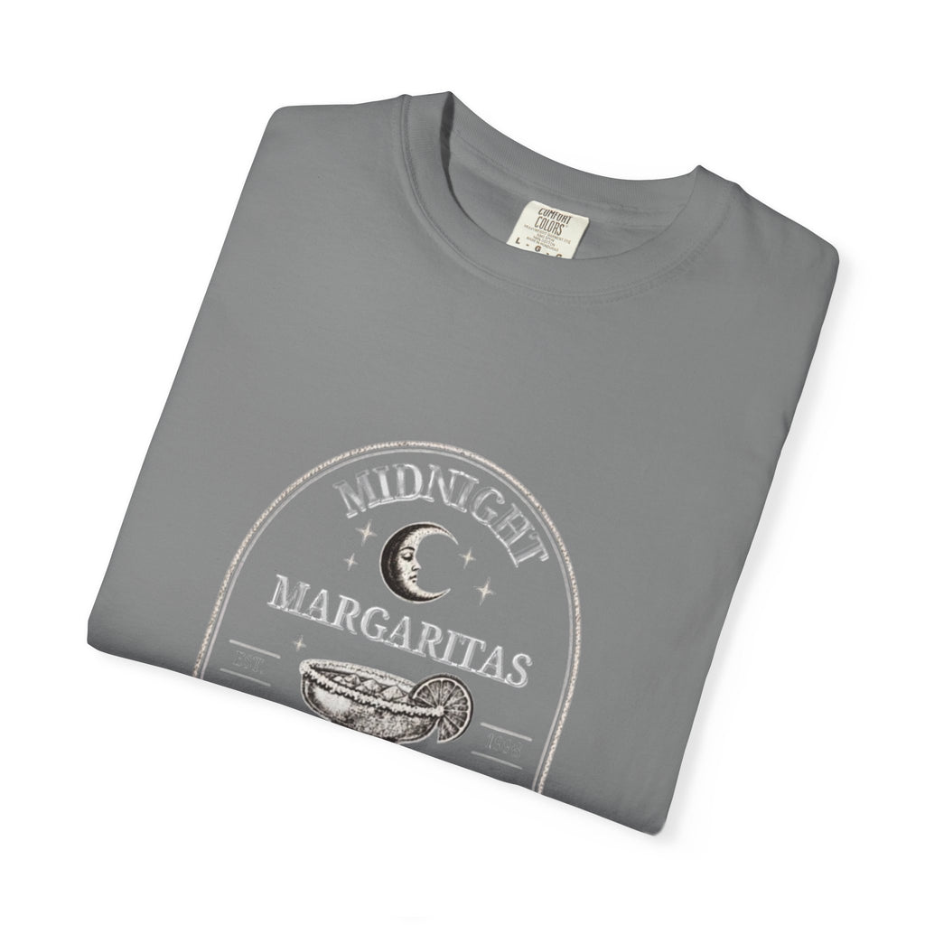 Midnight Margaritas T-Shirt — Retro Cocktail Graphic Tee