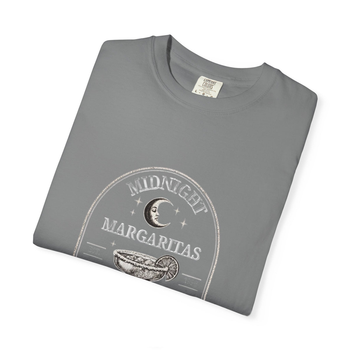 Midnight Margaritas T-Shirt — Retro Cocktail Graphic Tee