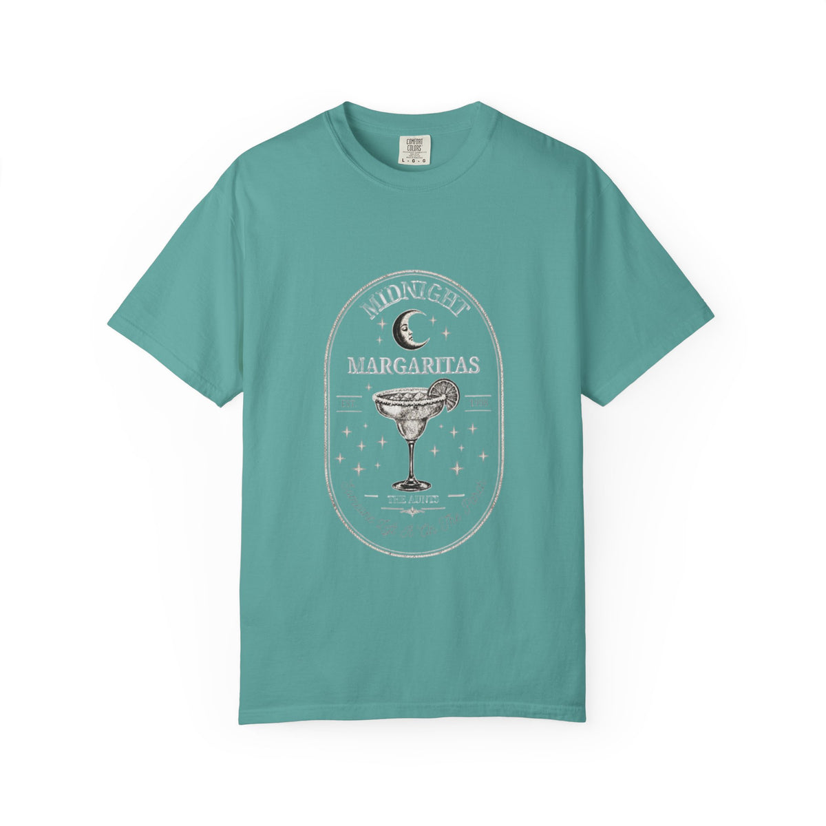 Midnight Margaritas T-Shirt — Retro Cocktail Graphic Tee