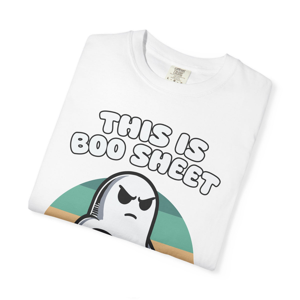 This Is Boo Sheet Ghost T-Shirt — Funny Halloween Retro Tee