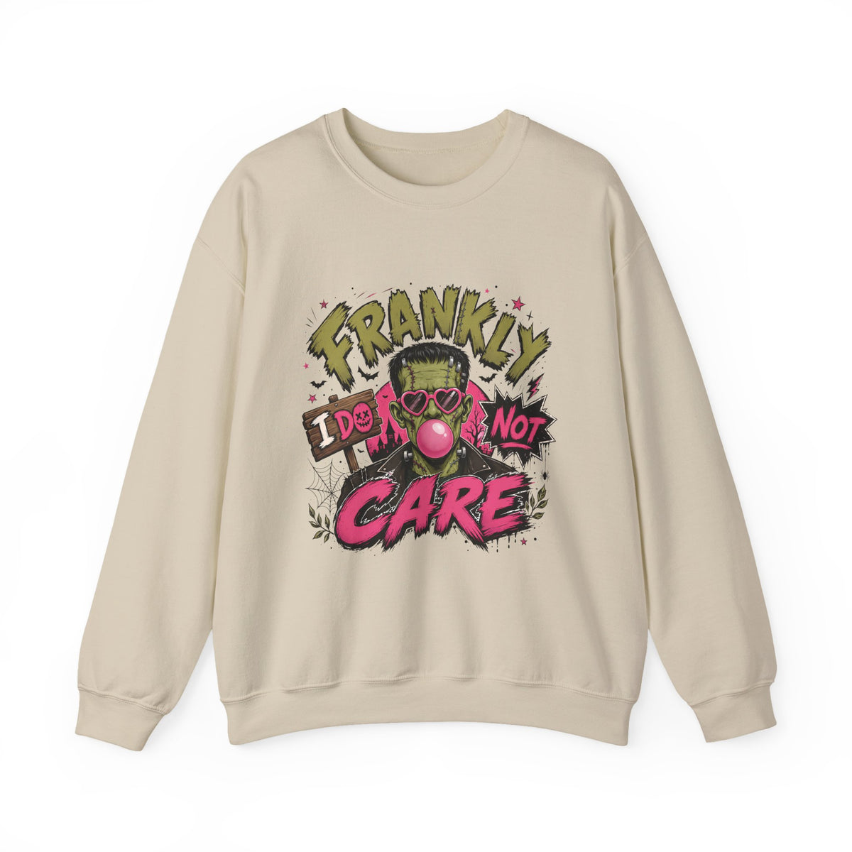 Frankly I Do Not Care Crewneck Sweatshirt