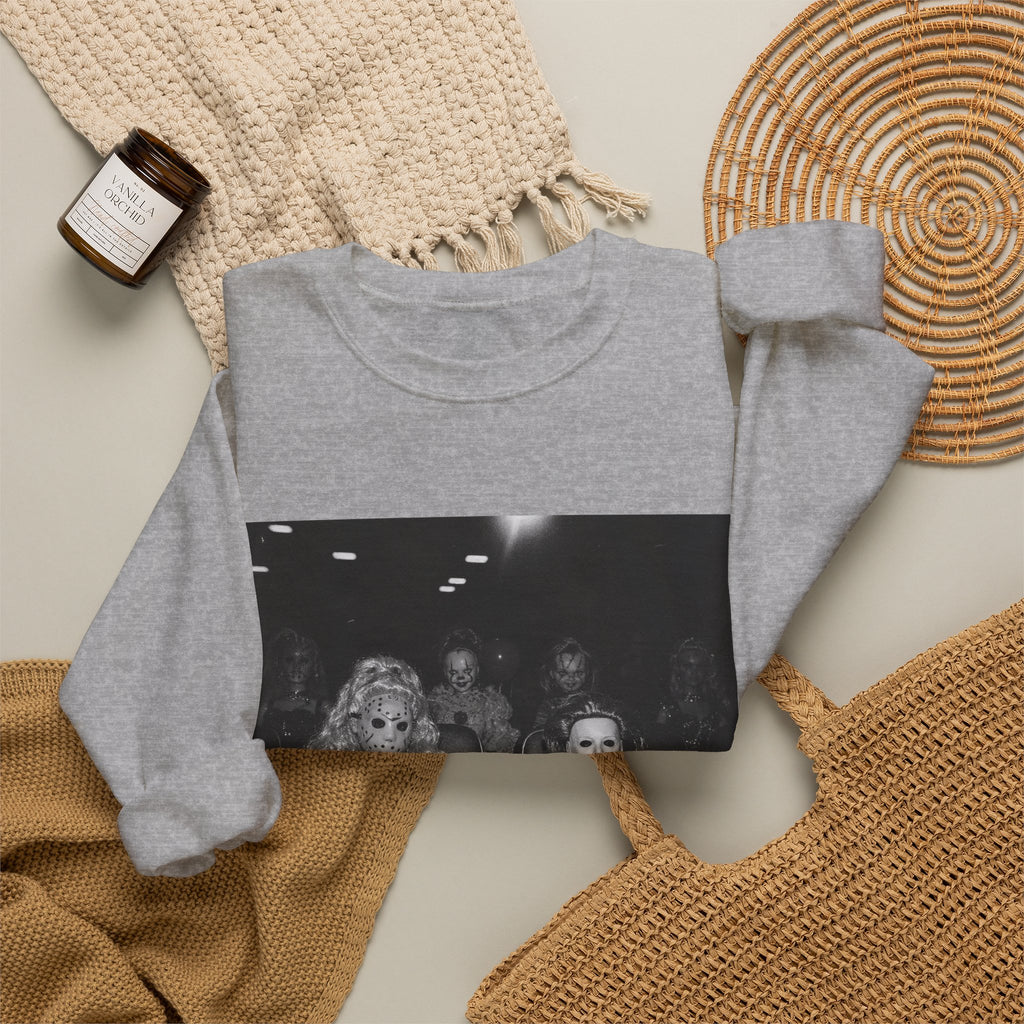 Horror Movie Night Crewneck Sweatshirt