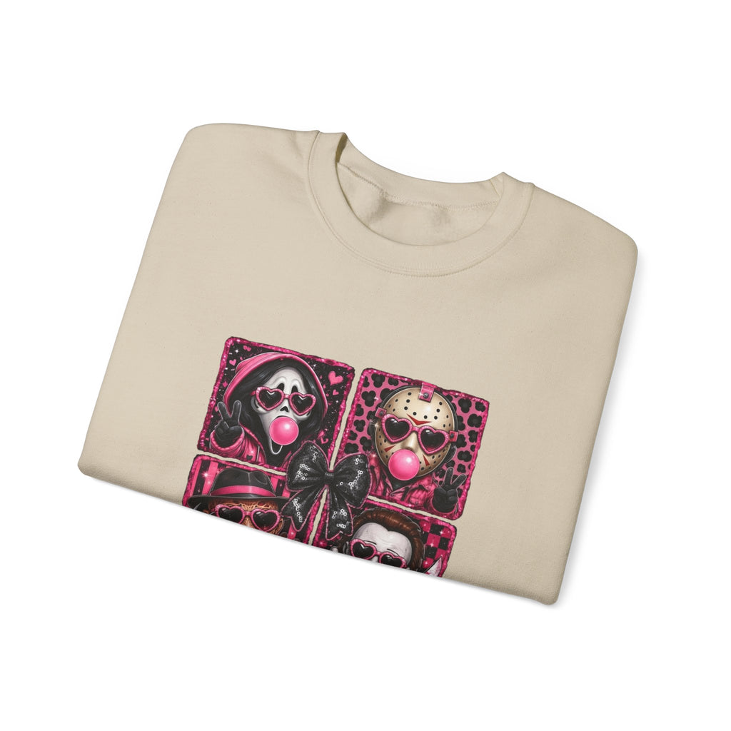 Breast Cancer Awareness Sweatshirt — "In October We Wear Pink" Crewneck