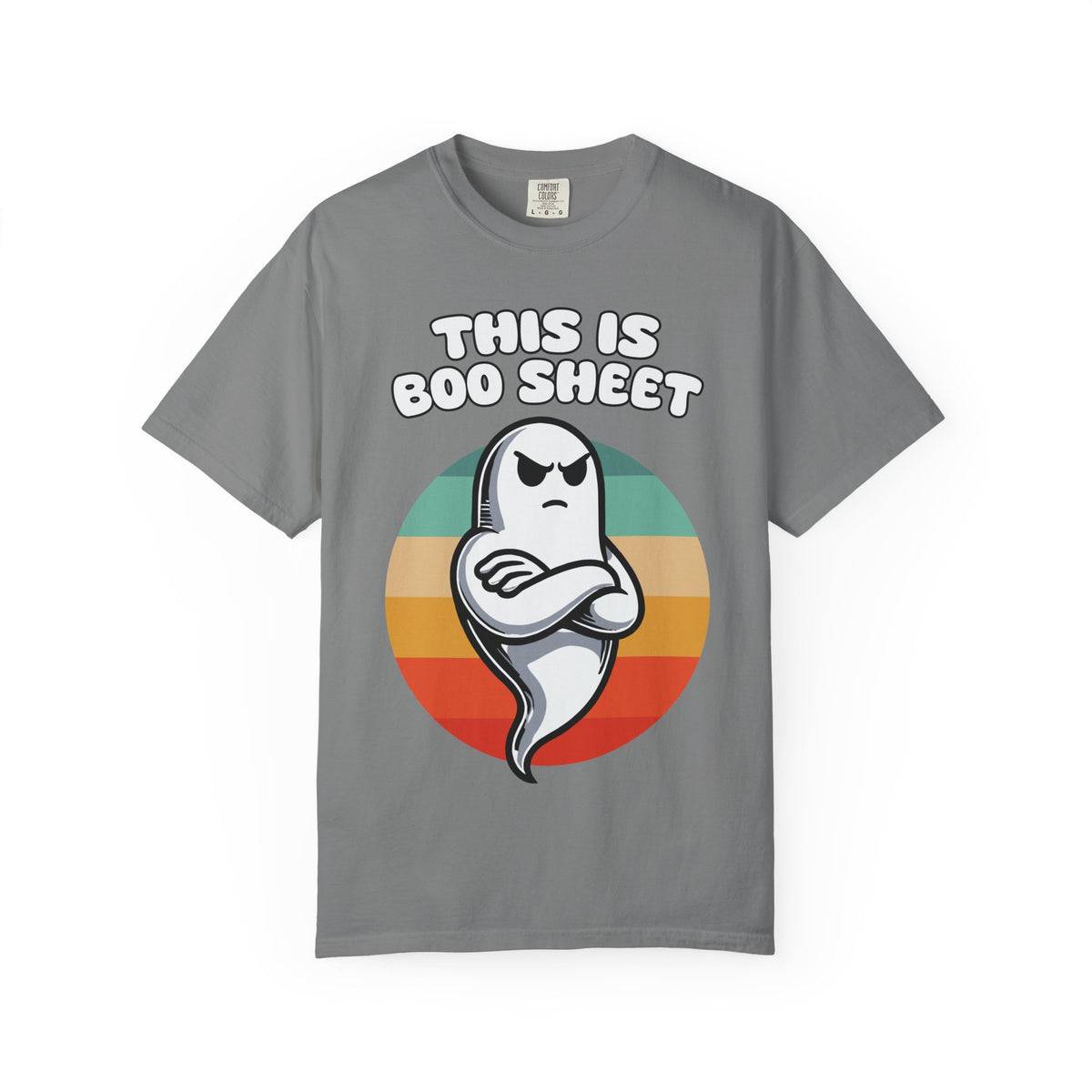 This Is Boo Sheet Ghost T-Shirt — Funny Halloween Retro Tee