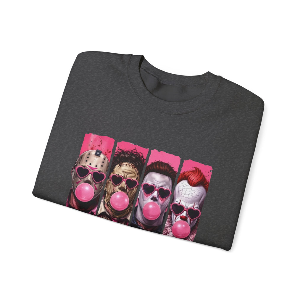 Skull Quartet Bubblegum Crewneck Sweatshirt