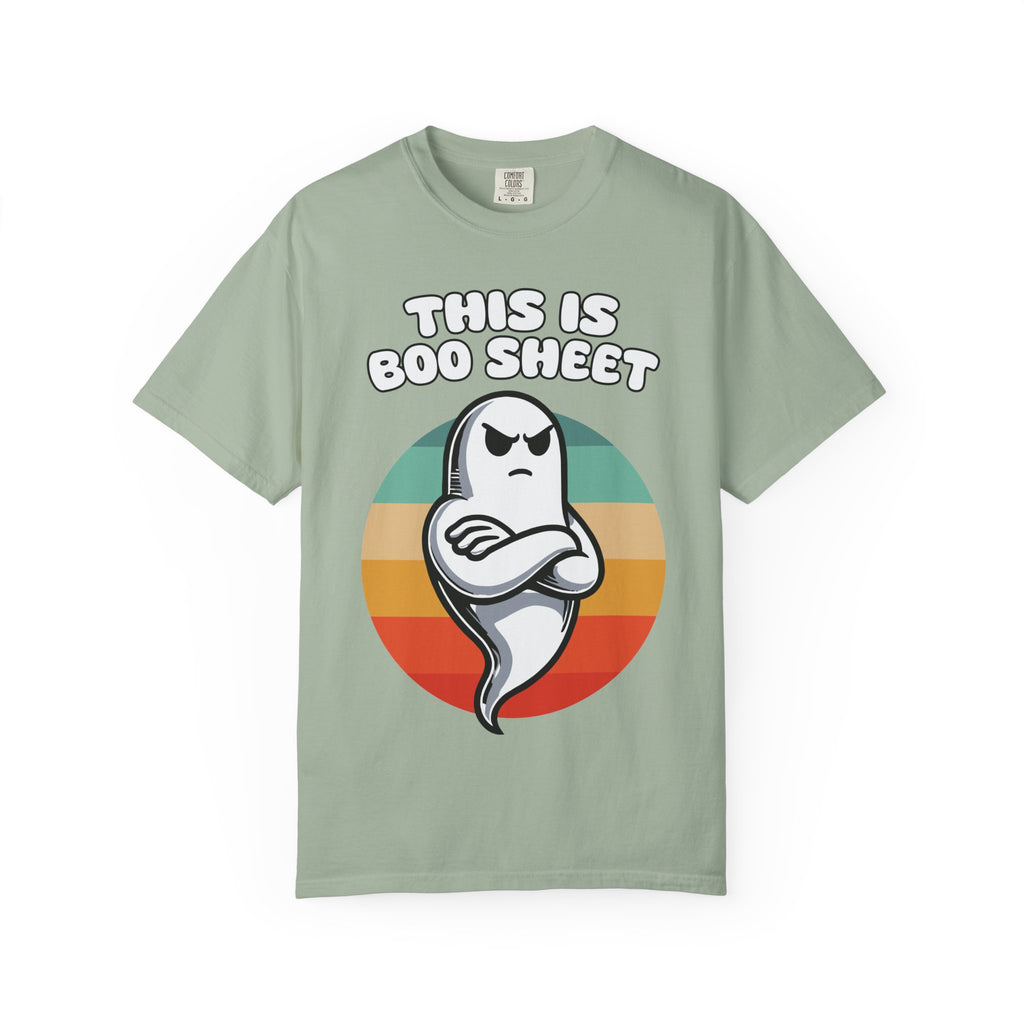 This Is Boo Sheet Ghost T-Shirt — Funny Halloween Retro Tee