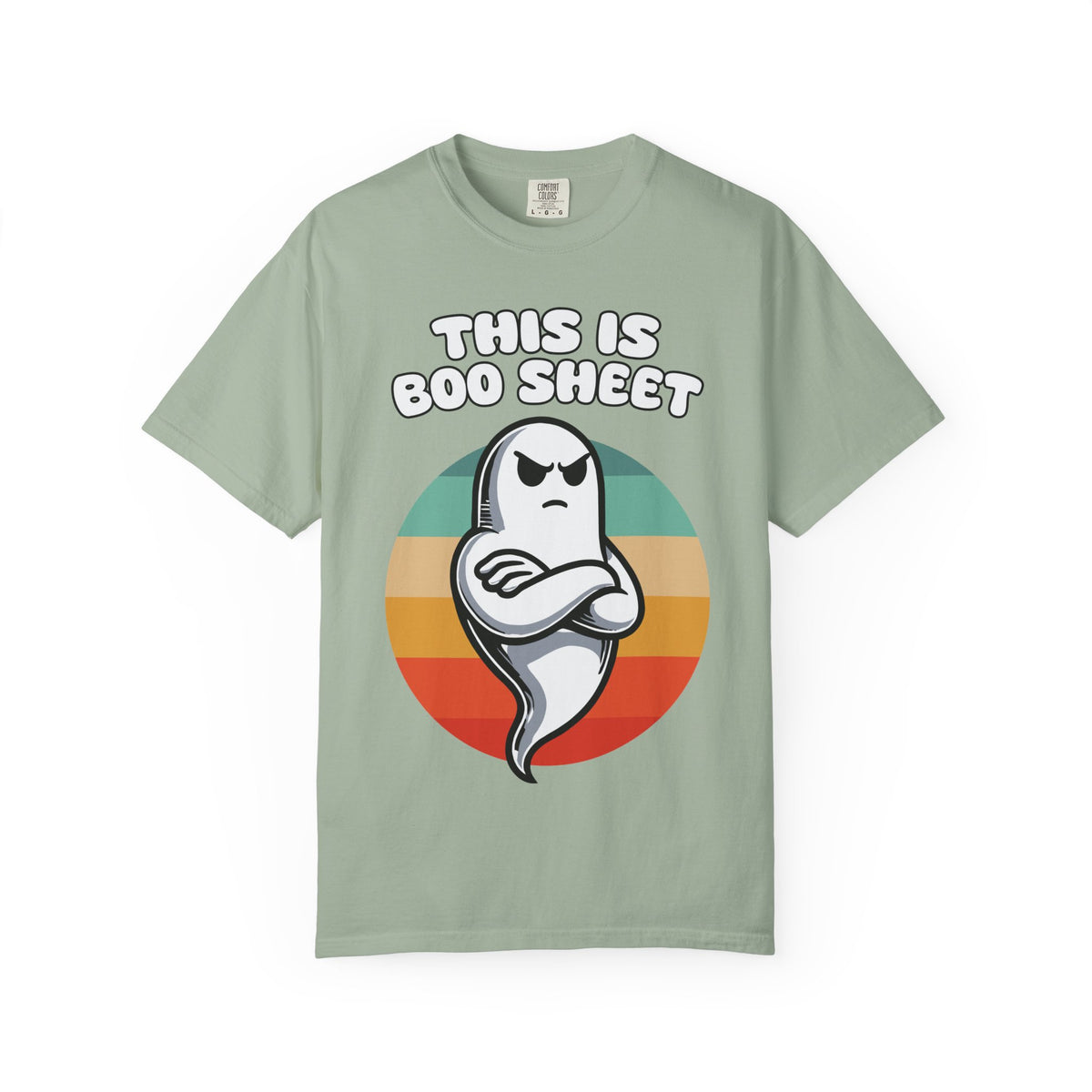 This Is Boo Sheet Ghost T-Shirt — Funny Halloween Retro Tee