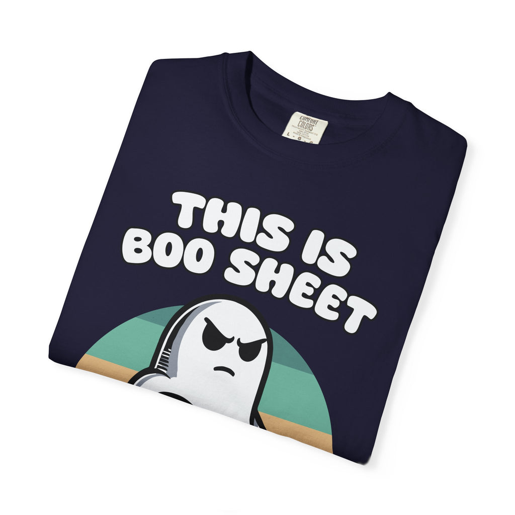 This Is Boo Sheet Ghost T-Shirt — Funny Halloween Retro Tee