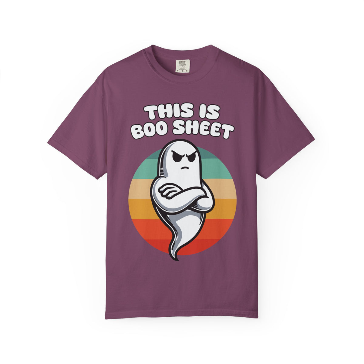 This Is Boo Sheet Ghost T-Shirt — Funny Halloween Retro Tee