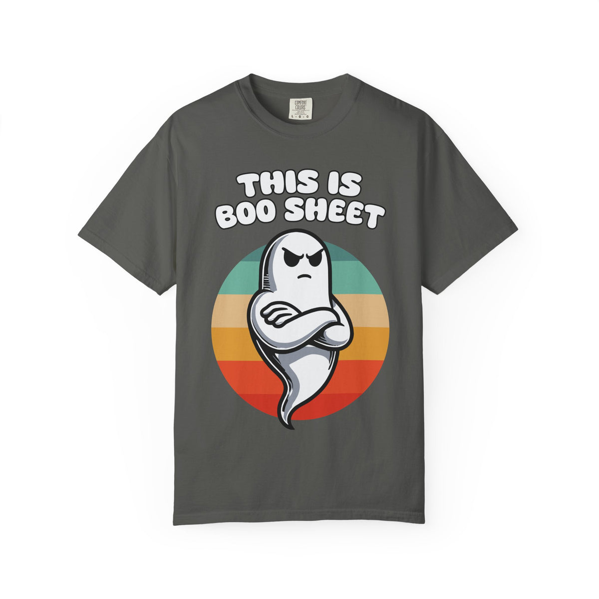 This Is Boo Sheet Ghost T-Shirt — Funny Halloween Retro Tee