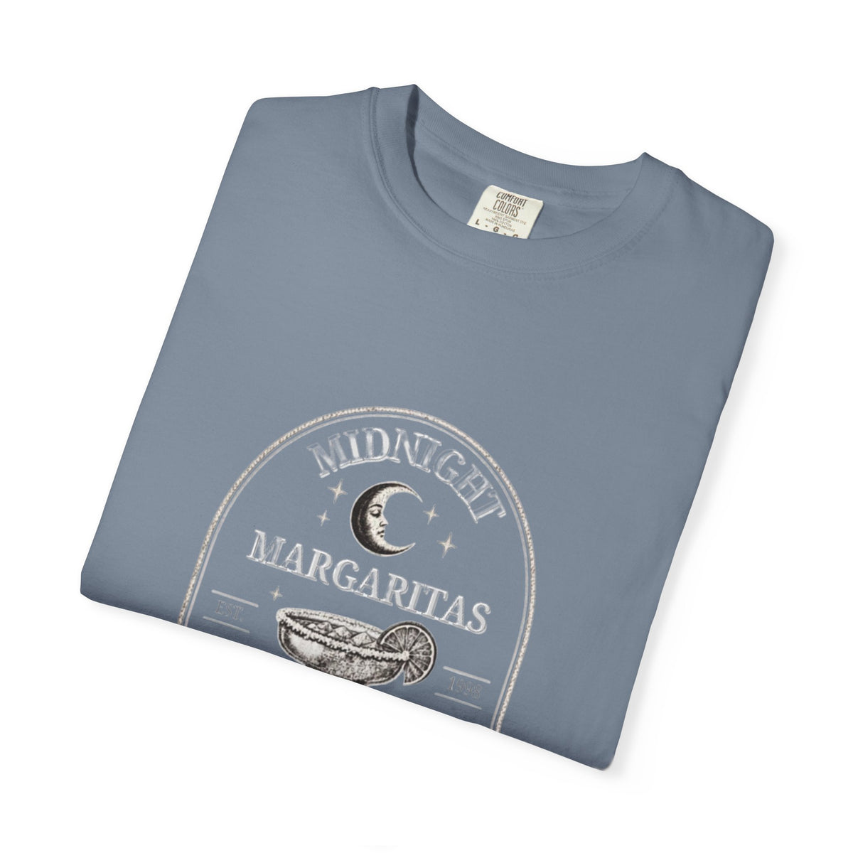 Midnight Margaritas T-Shirt — Retro Cocktail Graphic Tee