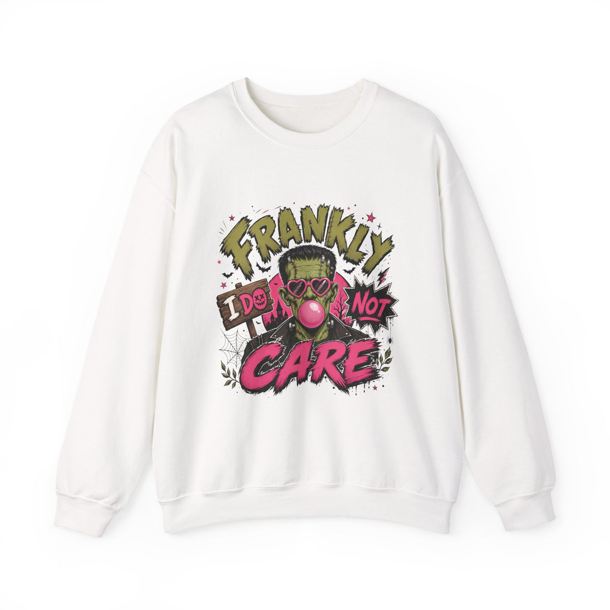 Frankly I Do Not Care Crewneck Sweatshirt