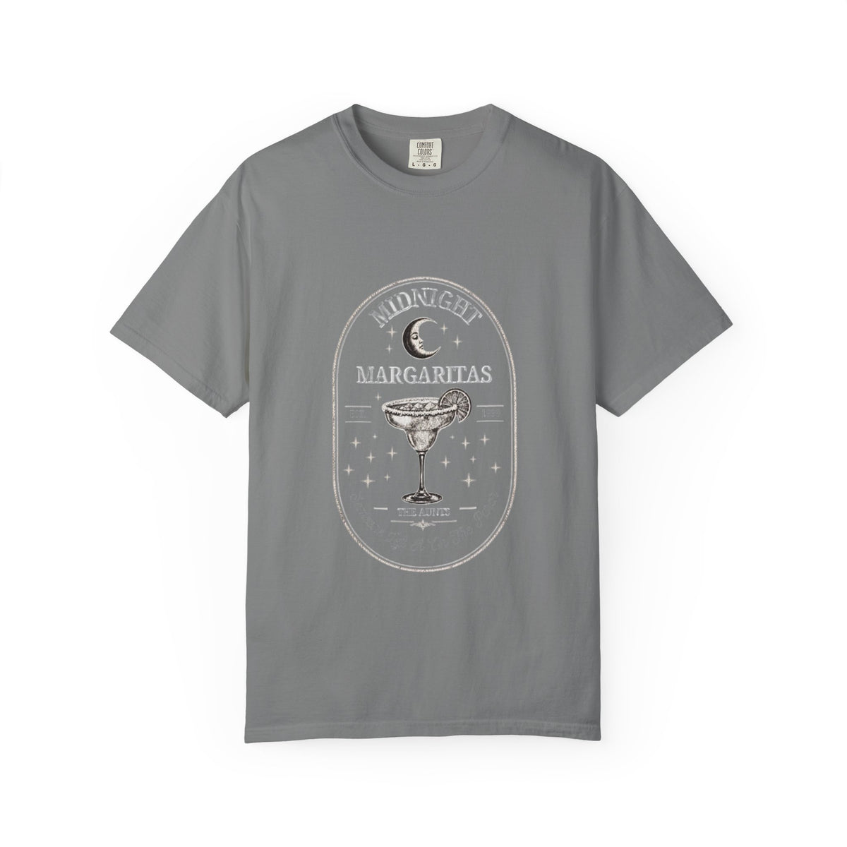 Midnight Margaritas T-Shirt — Retro Cocktail Graphic Tee