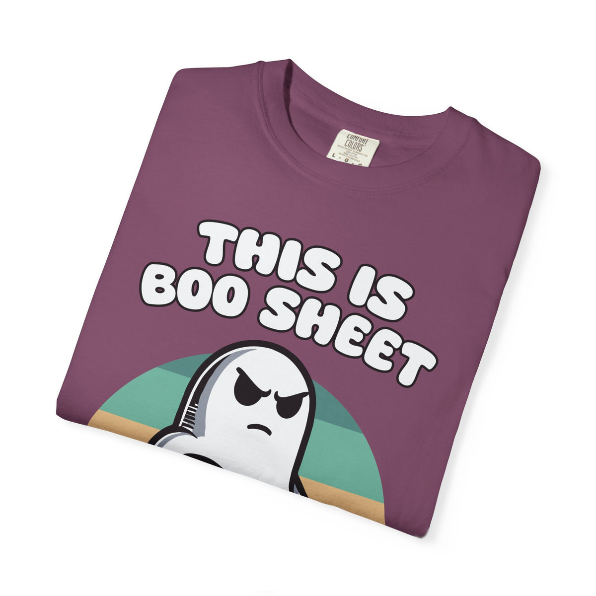 This Is Boo Sheet Ghost T-Shirt — Funny Halloween Retro Tee