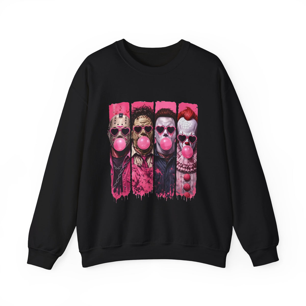 Skull Quartet Bubblegum Crewneck Sweatshirt