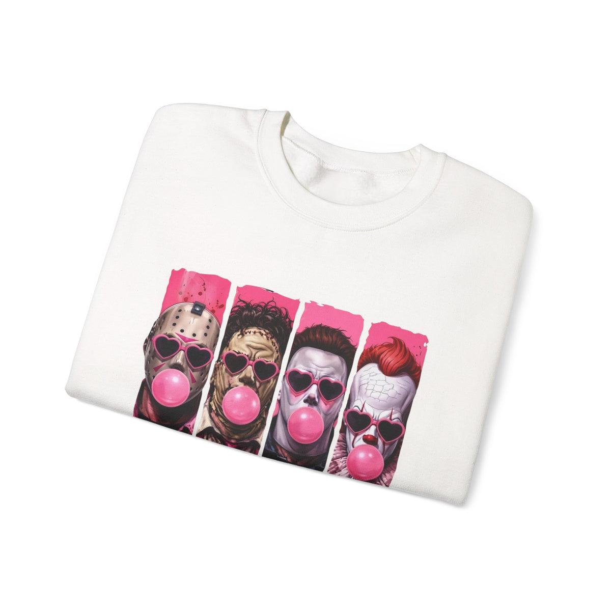 Skull Quartet Bubblegum Crewneck Sweatshirt