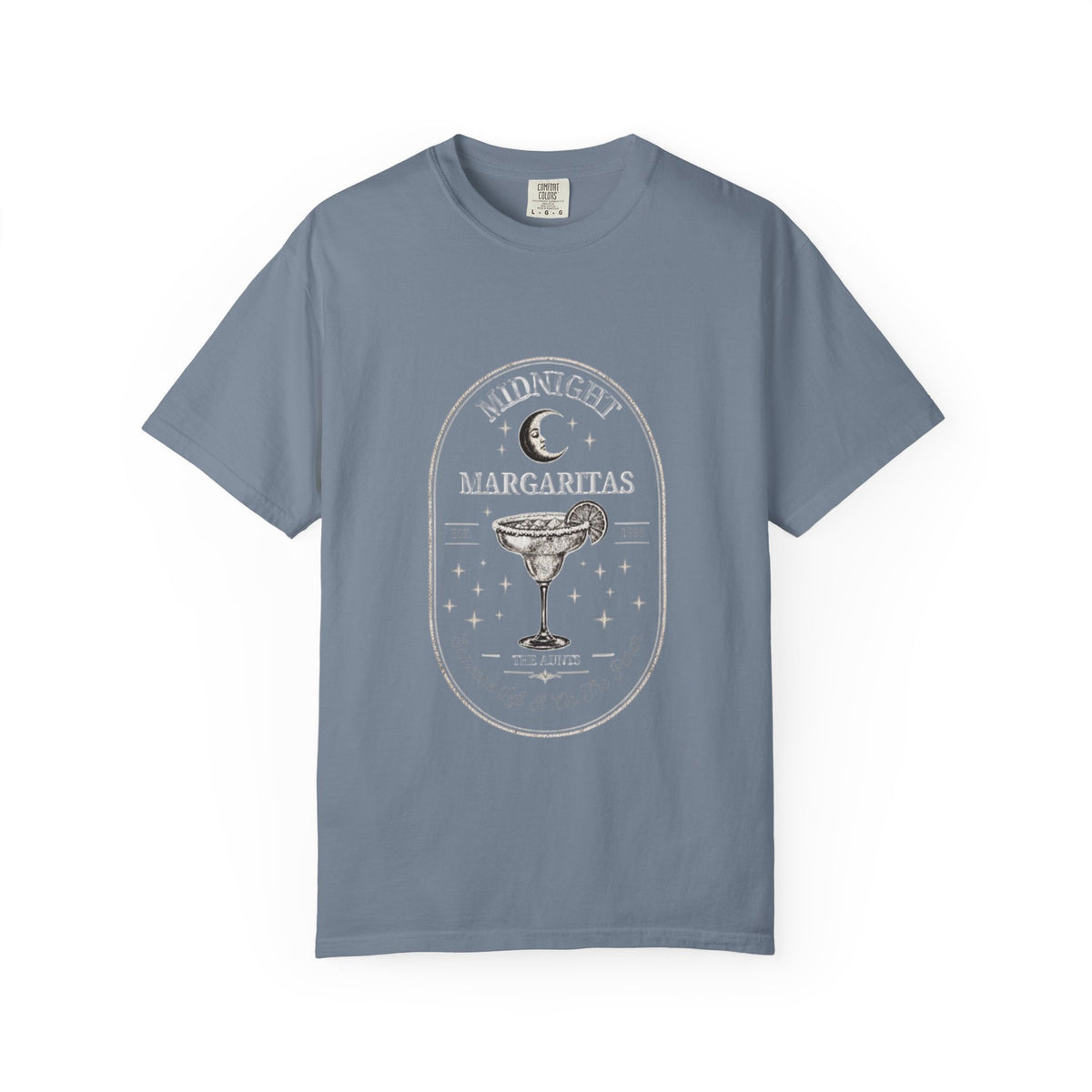 Midnight Margaritas T-Shirt — Retro Cocktail Graphic Tee