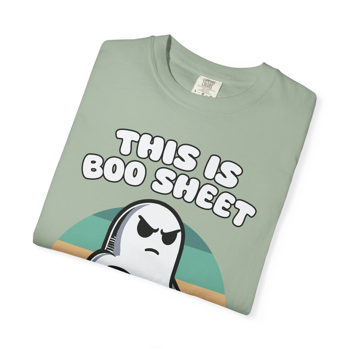 This Is Boo Sheet Ghost T-Shirt — Funny Halloween Retro Tee