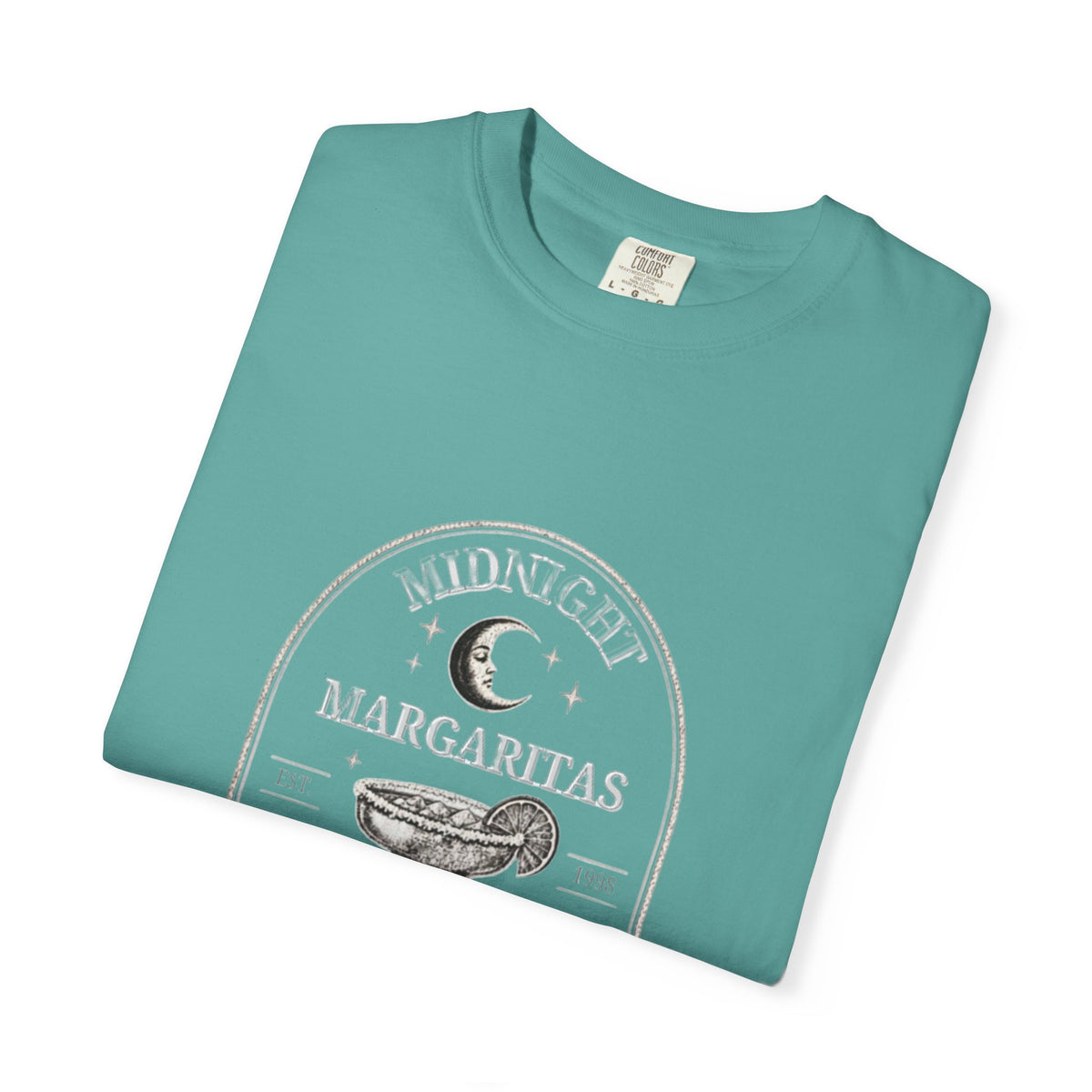 Midnight Margaritas T-Shirt — Retro Cocktail Graphic Tee